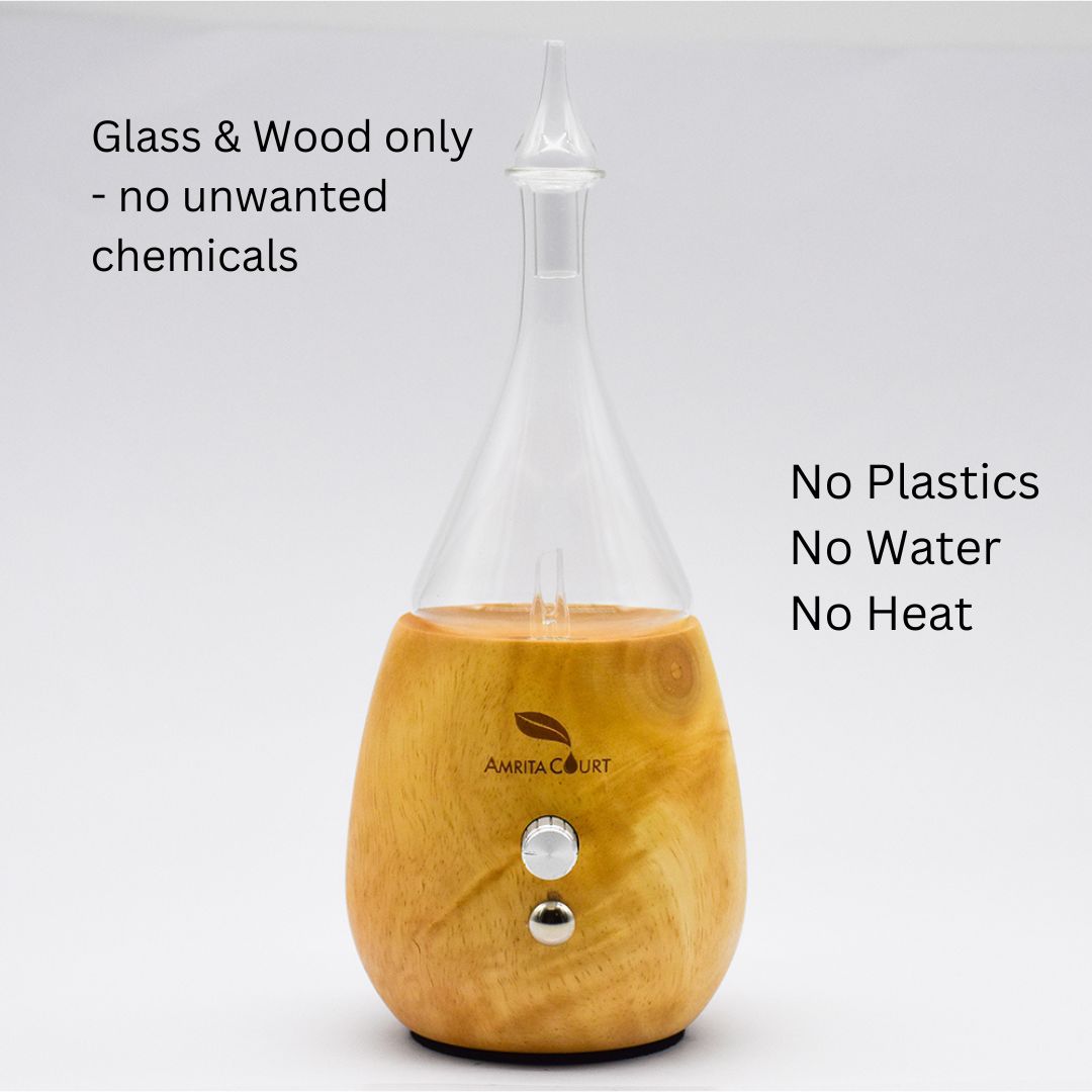 CELESTE Eco-Friendly Nebuliser | Waterless Aroma Diffuser | No Plastics Pure Essential Oil Diffusing