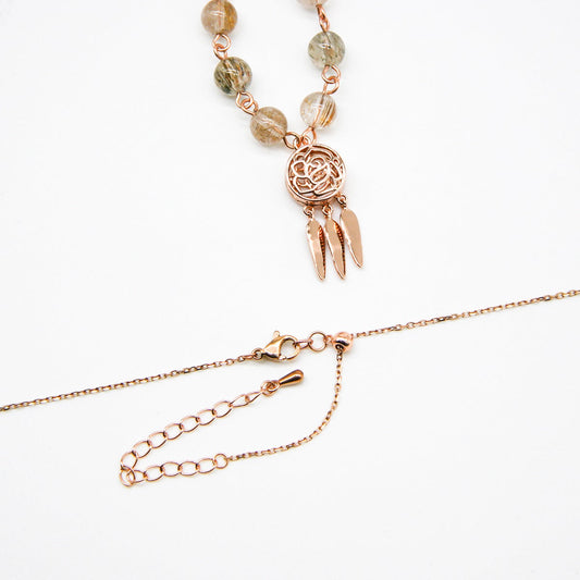 Rose Aroma Necklace | Energy & Healing | Diffusing on the go